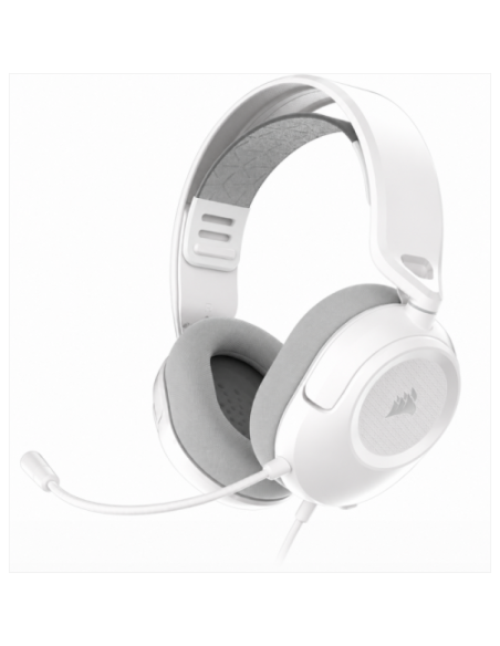 Casti Gaming cu fir Corsair HS35 V3 Alb