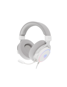 Casti cu fir Genesis Neon 764 alb