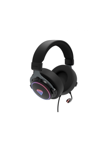 Casti cu fir Genesis Neon 764 negru
