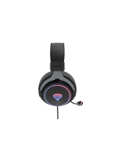 Casti cu fir Genesis Neon 764 negru