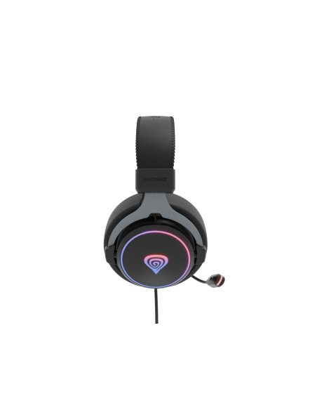 Casti cu fir Genesis Neon 764 negru
