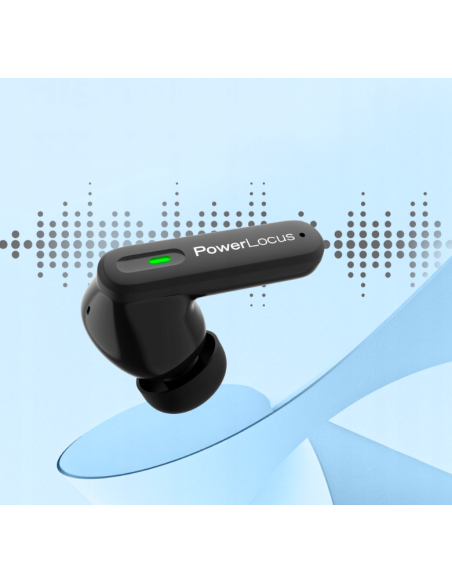 Casti True Wireless BluethFit Black