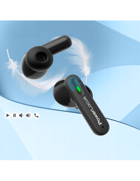 Casti True Wireless BluethFit Black