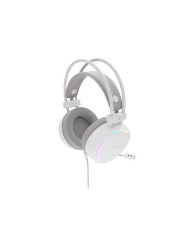 Casti cu fir Genesis Neon 613 G2 alb