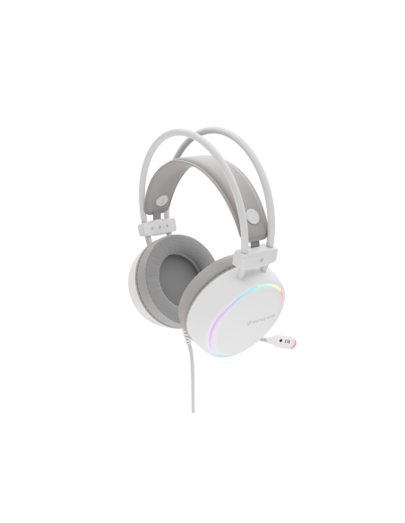 Casti cu fir Genesis Neon 613 G2 alb