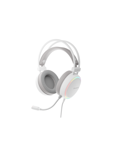 Casti cu fir Genesis Neon 613 G2 alb