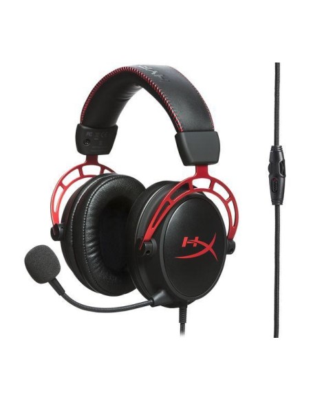 HP HEADPHONES HYPERX CLOUD ALPHA RED