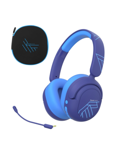 PowerLocus Casti copii LionKids Blue