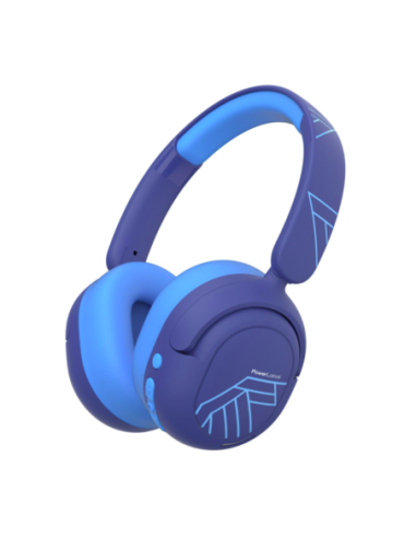 PowerLocus Casti copii LionKids Blue