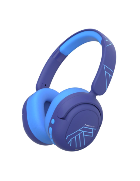 PowerLocus Casti copii LionKids Blue