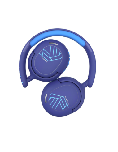 PowerLocus Casti copii LionKids Blue