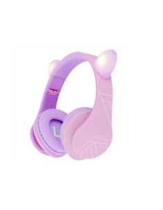 PowerLocus Casti copii KidsCat Purple/Pk