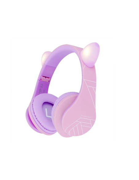 PowerLocus Casti copii KidsCat Purple/Pk