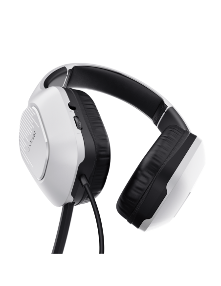 Casti Trust GXT415W Zirox. alb