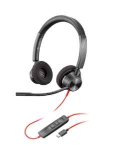 Poly BW 3220 Stereo USB-C HS +USB-C/A