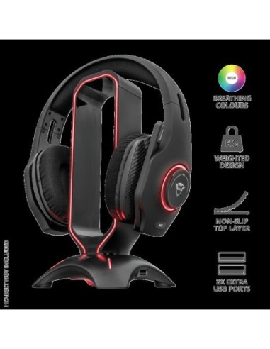 Trust GXT 265 Cintar RGB Headset Stand