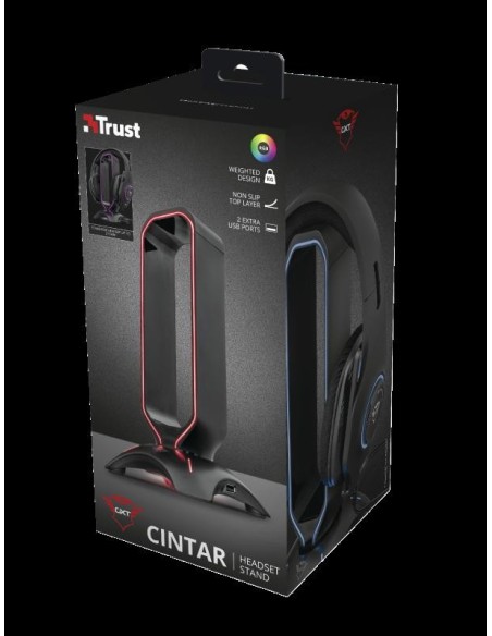 Trust GXT 265 Cintar RGB Headset Stand