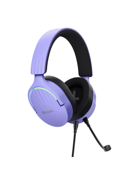 Casti Trust GXT 490P Fayzo cu fir, mov