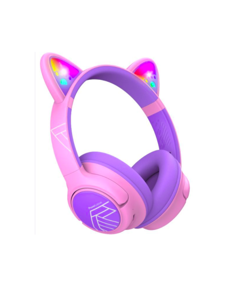 PowerLocus Casti pentru copii Pink