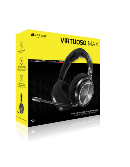 Casti Gaming CR VIRTUOSO MAX WIR CARBON