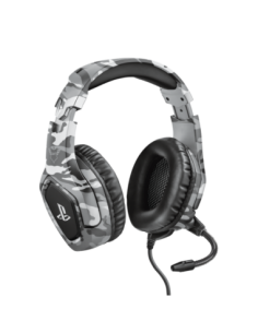 Casti Trust GXT 488 Forze cu fir, gri
