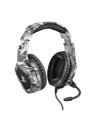 Casti Trust GXT 488 Forze cu fir, gri