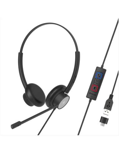 Casti Tellur Voice 320 USB, negru
