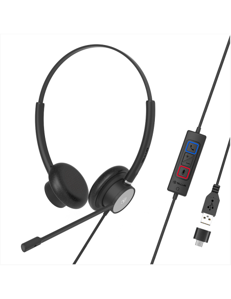 Casti Tellur Voice 320 USB, negru