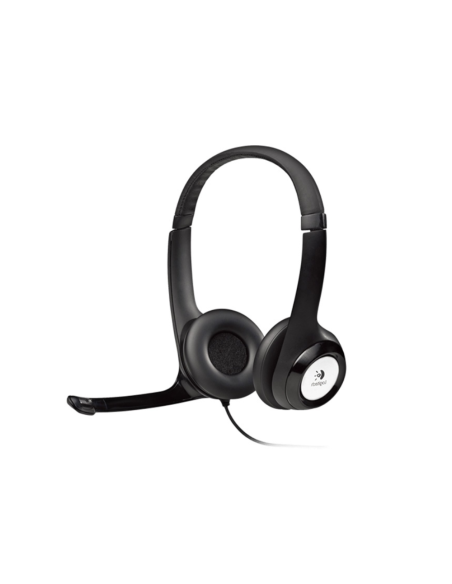 Casti Logitech H390 cu microfon, negru