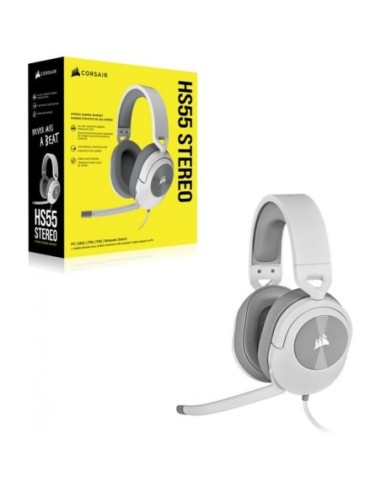 Casti Gaming Corsair HS55 Stereo White
