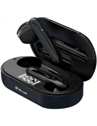 Casti Bluetooth Tellur Flip TWS, negru