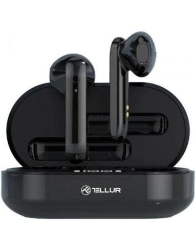 Casti Bluetooth Tellur Flip TWS, negru