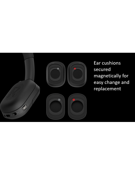 HP Poly Focus 625 Stereo BT Headset