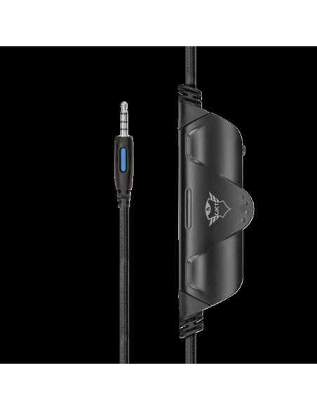 Casti Trust GXT 488 Forze cu fir, negru