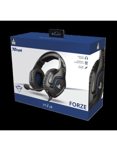Casti Trust GXT 488 Forze cu fir, negru