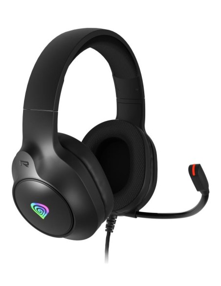 Casti cu fir Genesis Neon 213 RGB negru