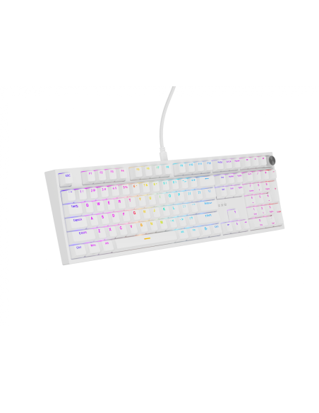 Tastatura Genesis Thor 404 P alb