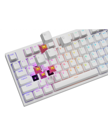 Tastatura Genesis Thor 404 P alb