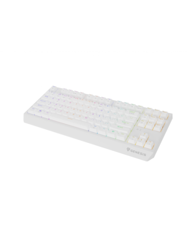 Tastatura WS Genesis Thor 230 TKL R alb