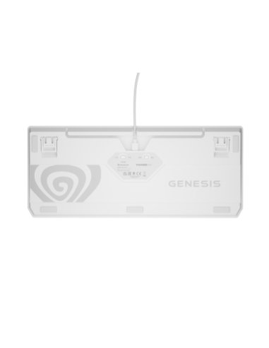 Tastatura WS Genesis Thor 230 TKL R alb