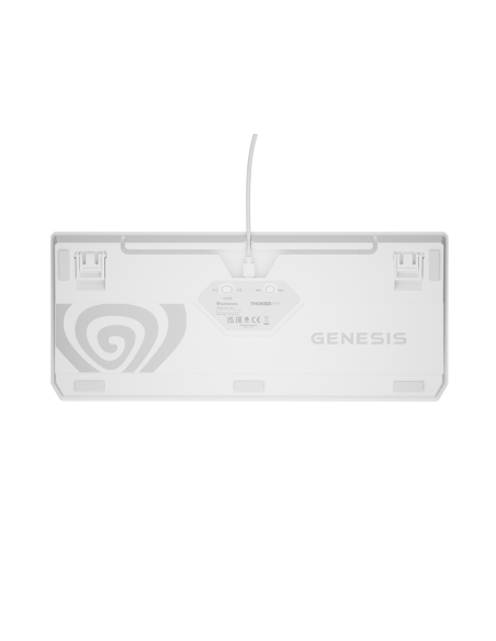 Tastatura WS Genesis Thor 230 TKL R alb