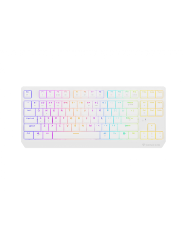 Tastatura WS Genesis Thor 230 TKL R alb