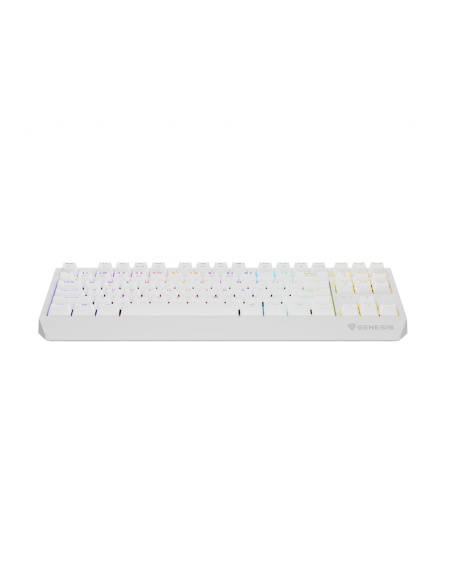 Tastatura WS Genesis Thor 230 TKL R alb
