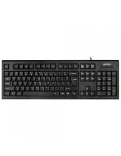 Tastatura A4Tech KR-85 cu fir, negru