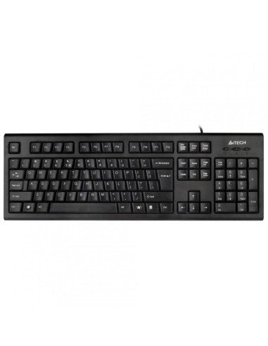 Tastatura A4Tech KR-85 cu fir, negru