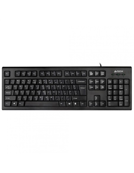 Tastatura A4Tech KR-85 cu fir, negru