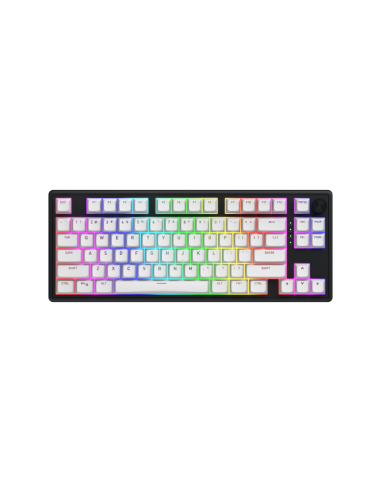 Tastatura WS Hator Skyfall 80 alb-negru