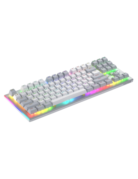 Tastatura mecanica Hator Gravity TKL alb