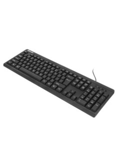 Tastatura cu fir Tellur US layout, negru
