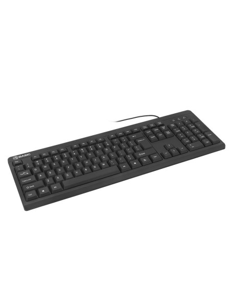 Tastatura cu fir Tellur US layout, negru